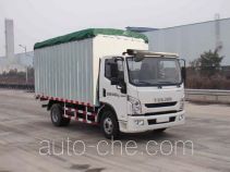 Yuejin NJ5040CPYZFDCWZ soft top box van truck