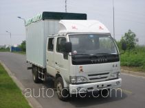 Yuejin NJ5041CPYDBCS5 soft top box van truck