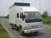 Yuejin NJ5041CPYDBFS5 soft top box van truck