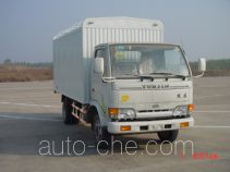 Yuejin NJ5041P-FDQ soft top box van truck