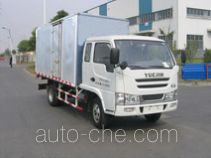 Yuejin NJ5041XXY-DCFW box van truck