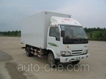 Yuejin NJ5041XXY-DCZ box van truck
