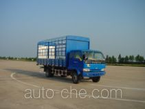 Yuejin NJ5050C-HDCLW грузовик с решетчатым тент-каркасом