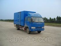 Yuejin NJ5050XXY-DCFW box van truck