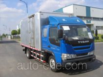 Yuejin NJ5052XXY-DCFW box van truck