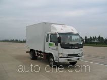 Yuejin NJ5052XXY-DCHW box van truck