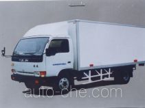 Yuejin NJ5062XXY-DDL1 box van truck