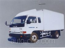 Yuejin NJ5062XXY-DDW box van truck