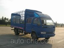 Yuejin NJ5080C-DCJS грузовик с решетчатым тент-каркасом