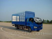 Yuejin NJ5080C-DCMW грузовик с решетчатым тент-каркасом