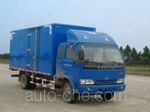 Yuejin NJ5080XXY-DCJW box van truck