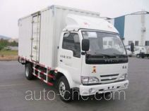 Yuejin NJ5081XXY-DBFZ box van truck