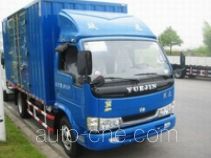 Yuejin NJ5082XXY-DCHZ box van truck