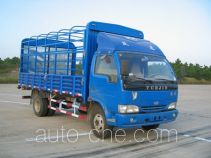 Yuejin NJ5080C-DCJZ грузовик с решетчатым тент-каркасом