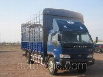 Yuejin NJ5100C-DCMW грузовик с решетчатым тент-каркасом