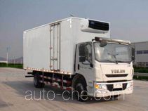 Yuejin NJ5161XLCZQDDWZ refrigerated truck
