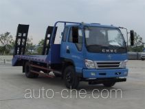 CNJ Nanjun NJP5100TPBPP38M flatbed truck