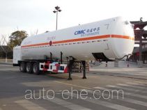 CIMC NTV9380GDYJ cryogenic liquid tank semi-trailer