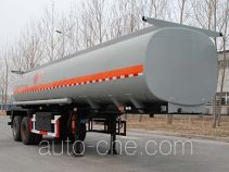 Jinbi PJQ9351GYYL aluminium oil tank trailer