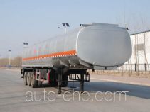 Jinbi PJQ9400GRYH flammable liquid tank trailer