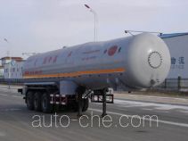 Jinbi PJQ9403GHY chemical liquid tank trailer