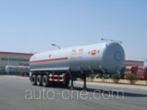 Jinbi PJQ9404GHY chemical liquid tank trailer