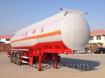 Huachang QDJ9400GRY flammable liquid tank trailer