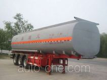 Huachang QDJ9401GHYA chemical liquid tank trailer