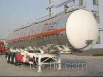 Huachang QDJ9401GRY flammable liquid tank trailer