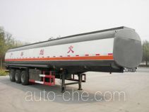 Huachang QDJ9403GHY chemical liquid tank trailer