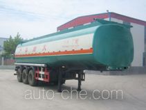 Huachang QDJ9406GHY chemical liquid tank trailer