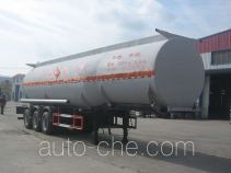 Huachang QDJ9407GRY flammable liquid tank trailer