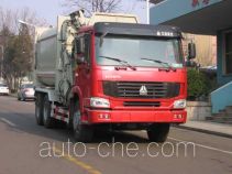Qingzhuan side-loading garbage compactor truck