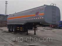 Qilin QLG9409GRYL flammable liquid aluminum tank trailer