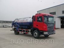 Jieli Qintai QT5160GXWFC3 vacuum sewage suction truck