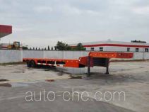 湖北省齐星汽车车身股份有限公司制造的低平板半挂车