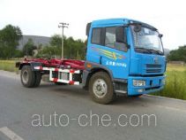 Jieshen QXL5163ZXXL hydraulic hooklift hoist garbage truck