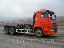 Jieshen QXL5256ZXXL hydraulic hooklift hoist garbage truck