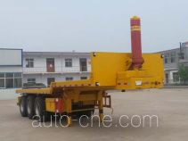 Liangshan Yangtian flatbed dump trailer