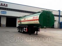 Wanshida SDW9406GRYA flammable liquid tank trailer