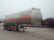 Wanshida SDW9407GRY flammable liquid aluminum tank trailer