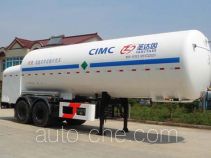 Shengdayin SDY9280GDY cryogenic liquid tank semi-trailer