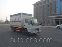 Sinotruk Huawin SGZ5048XRQJX4 flammable gas transport van truck