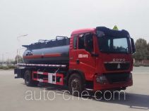 華威馳樂牌SGZ5160GFWZZ5T5型腐蝕性物品罐式運輸車