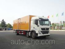 Sinotruk Huawin SGZ5250XRYZZ5T5T flammable liquid transport van truck
