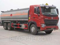 Sinotruk Huawin SGZ5259GHYZZ3W581 chemical liquid tank truck