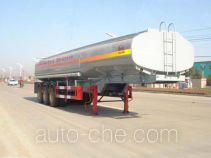 Sinotruk Huawin SGZ9402GHY chemical liquid tank trailer