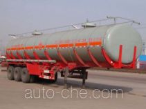 Sinotruk Huawin SGZ9403GHY chemical liquid tank trailer