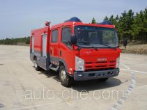 Jieda Fire Protection SJD5100GXFSG35W fire tank truck
