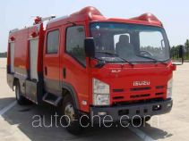 Jieda Fire Protection SJD5101GXFPM35/W foam fire engine